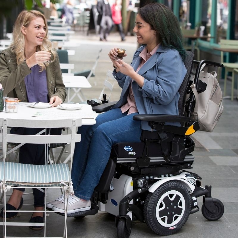TDX SP2 NB Modulite Invacare wózek inwalidzki z napędem elektrycznym