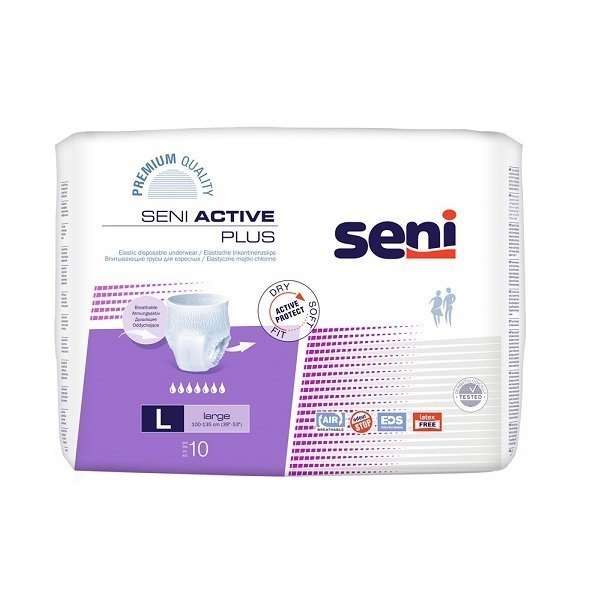 Majtki Seni Active Plus L 10szt