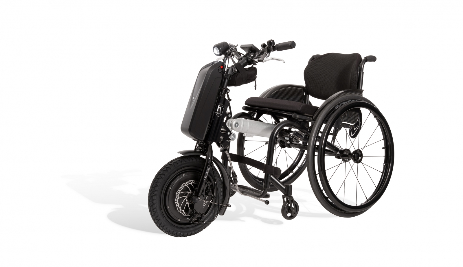 Przystawka elektryczna do wózków manualnych - paraplegia KLAXON KLICK Race