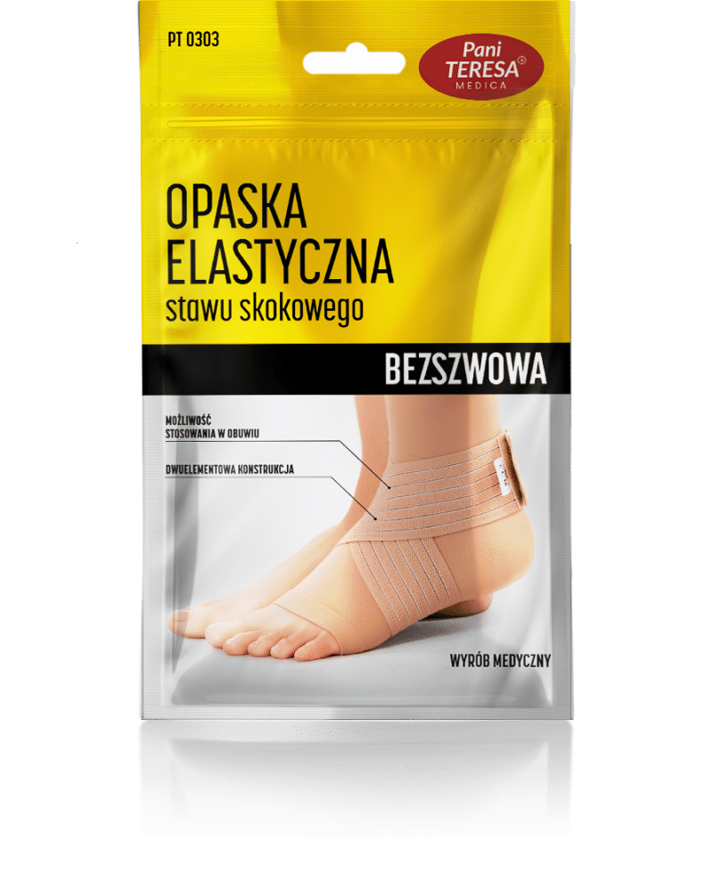 Opaska elastyczna stawu skokowego – bezszwowa