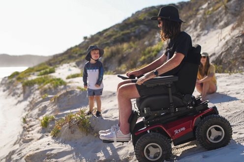 XT4 Magic Mobility Wózek elektryczny z napędem 4×4