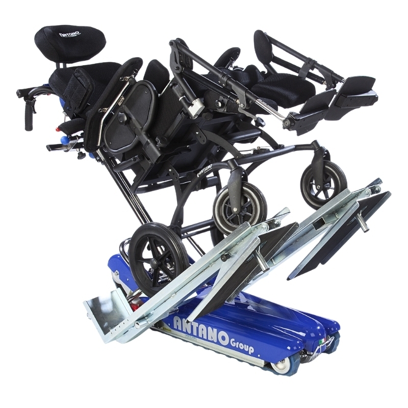 Schodołaz LG 2004 z rampami podniesiony