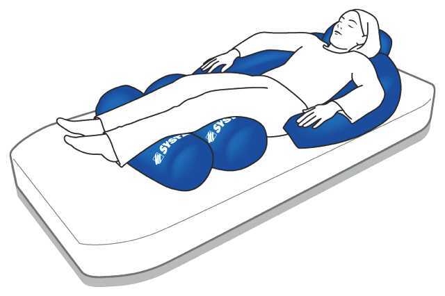 SYSTAM Poduszka pod głowę do poduszki półksiężyc - Removable back cushion for half-moon cushion