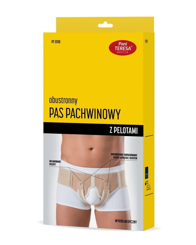 Obustronny Pas pachwinowy z pelotami