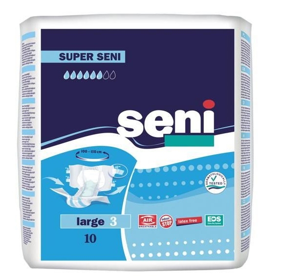 Pieluchomajtki SUPER SENI M 10szt