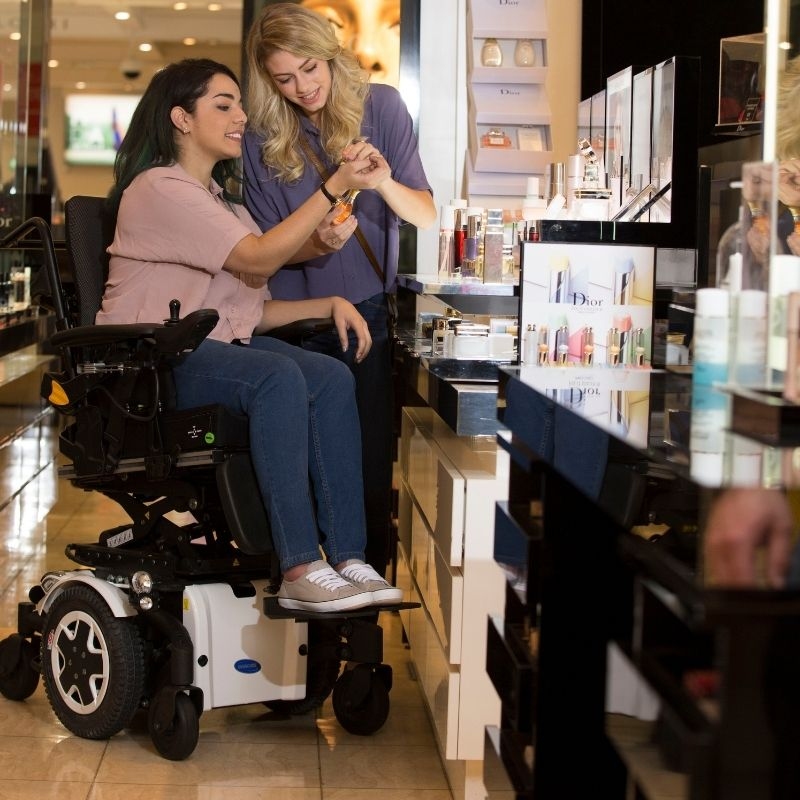 TDX SP2 NB Modulite Invacare wózek inwalidzki z napędem elektrycznym
