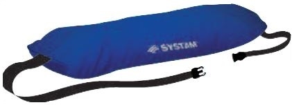 SYSTAM Poduszka poprzeczna z pasem na klamrę mikrogranulki - Cross pad with adjustable strap