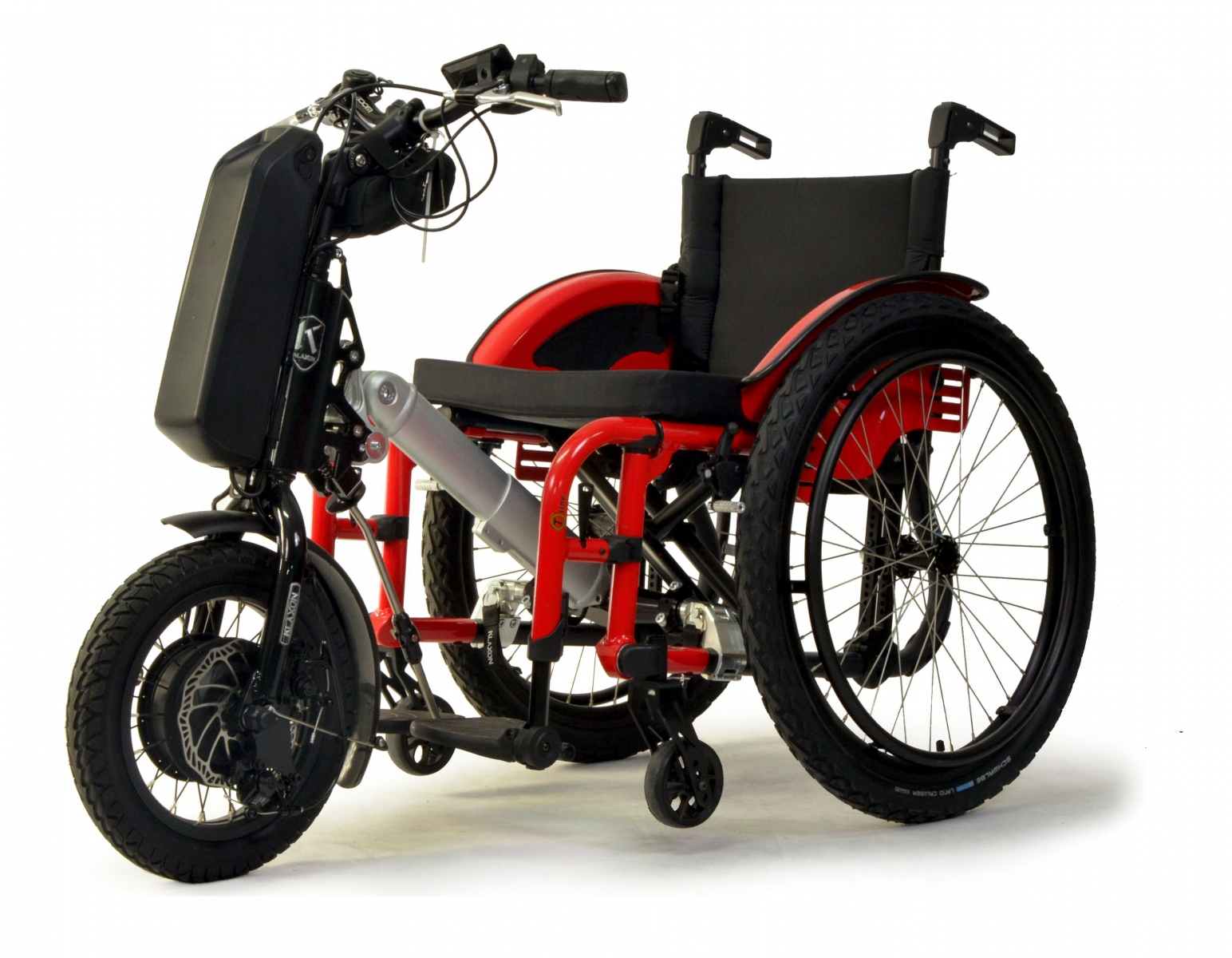 Przystawka elektryczna do wózków manualnych - paraplegia KLAXON KLICK Power