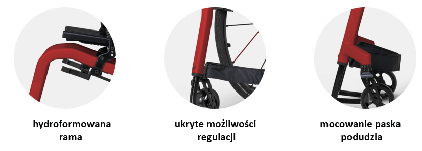Wózek inwalidzki aktywny Femto R