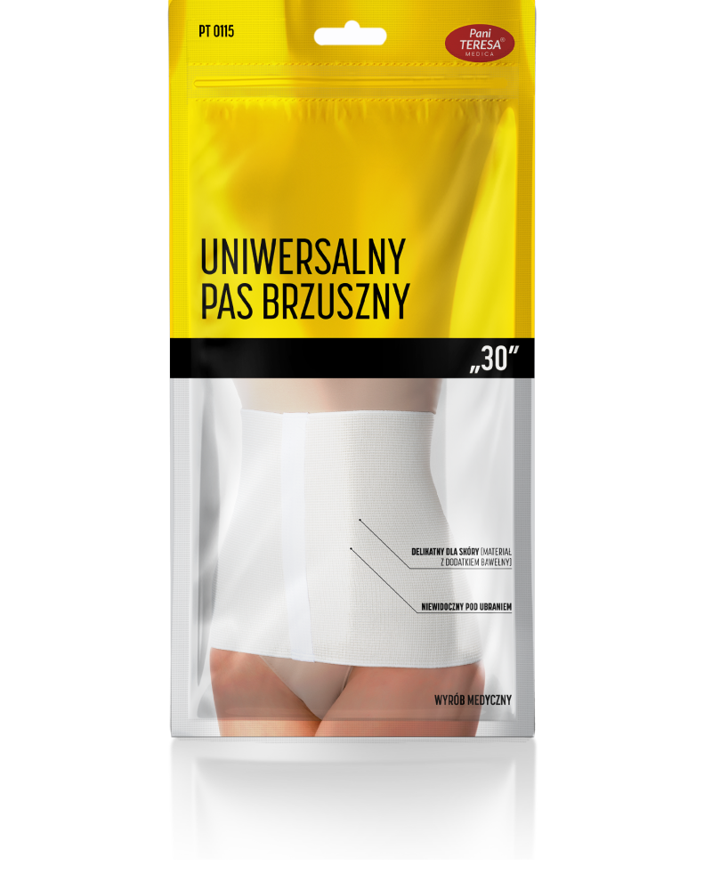 Uniwersalny pas brzuszny „30” z zapięciem