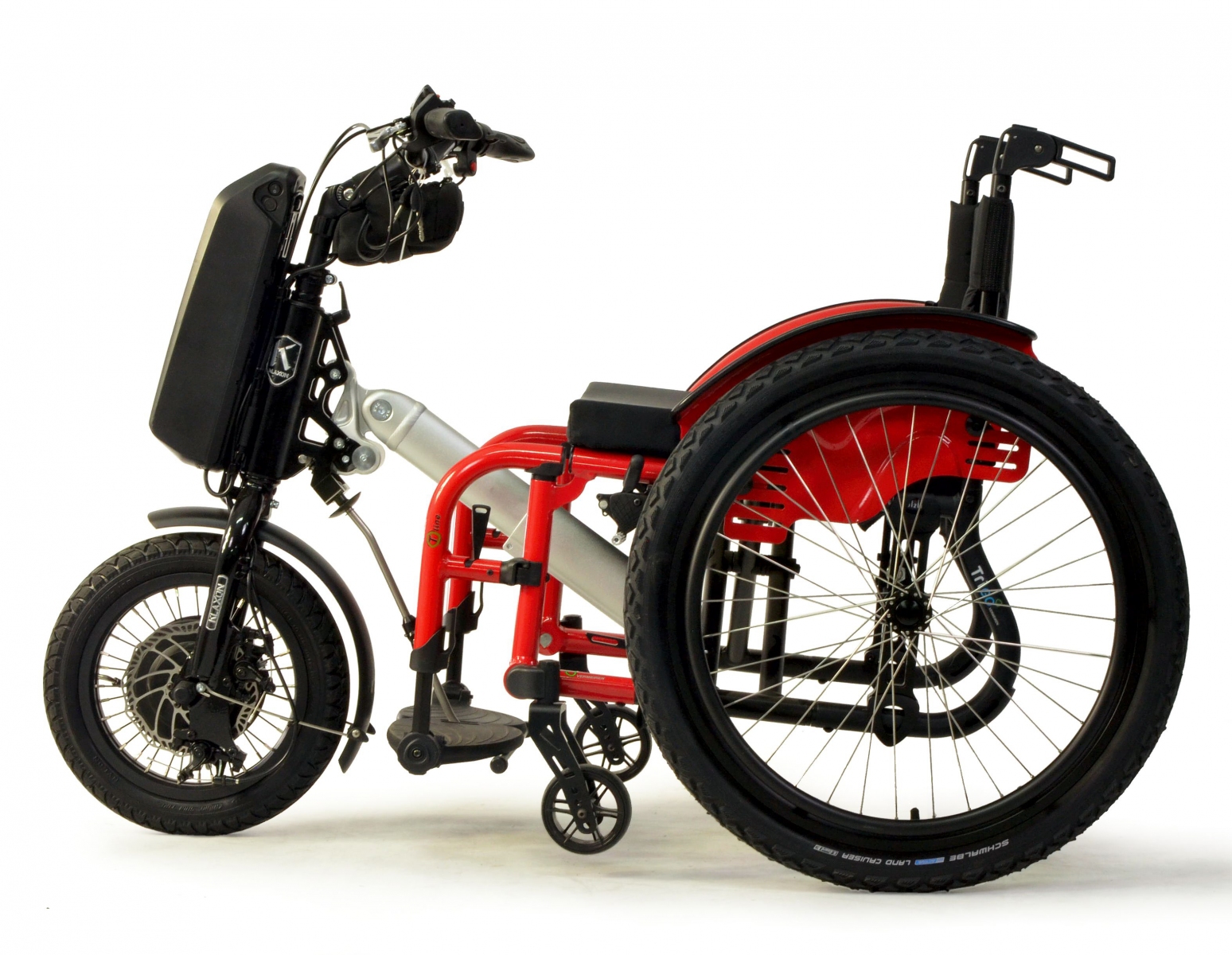 Przystawka elektryczna do wózków manualnych - paraplegia KLAXON KLICK Power