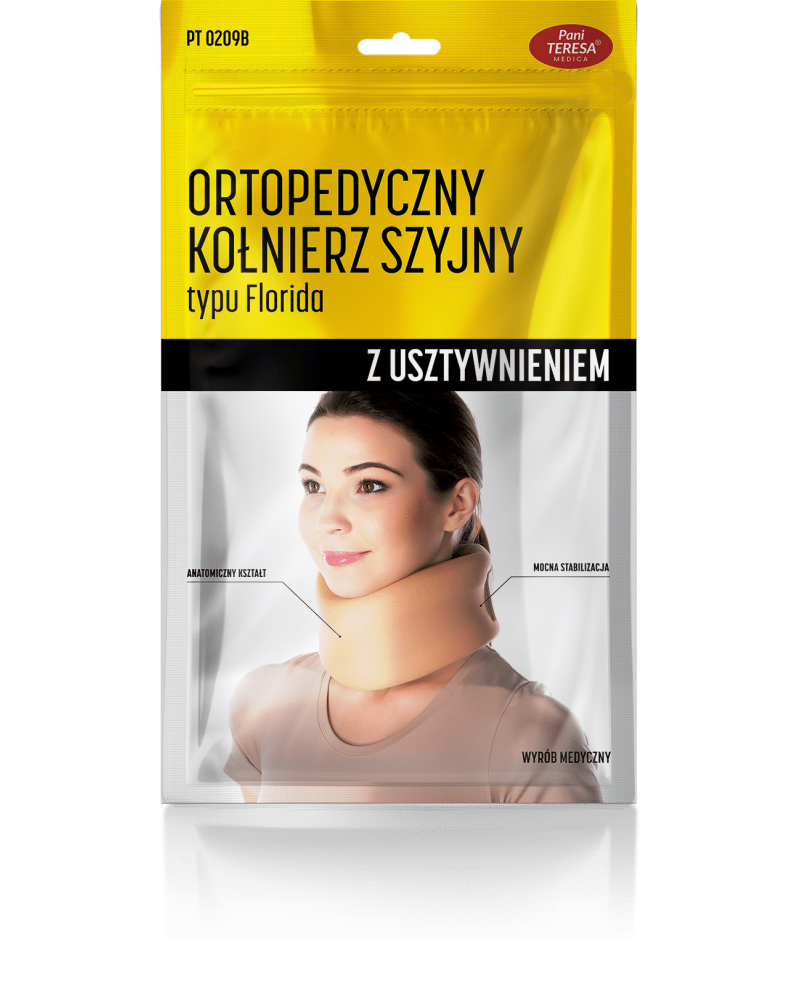 Kołnierz szyjny typu Florida – z usztywnieniem
