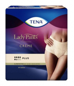 Majtki chłonne TENA Lady Pants Plus Creme M 9 szt