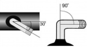 Dętka 7 x 1 3/4 (200 x 50) 90/35