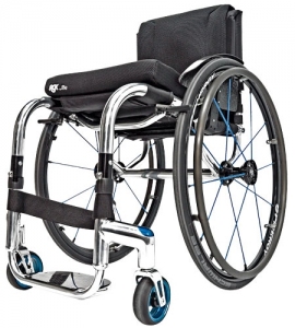 Wózek inwalidzki aktywny składany na ramie sztywnej Tiga FX