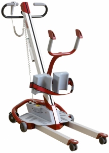 ETAC MOLIFT QUICK RAISER 2 Ramię U Aktywny podnośnik z pozycji siedzącej do stojącej do 160 kg z elektrycznie regulowanymi nogami