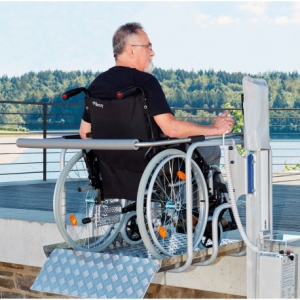 Podnośnik pionowy - platforma dla wózków inwalidzkich Heymer HHB